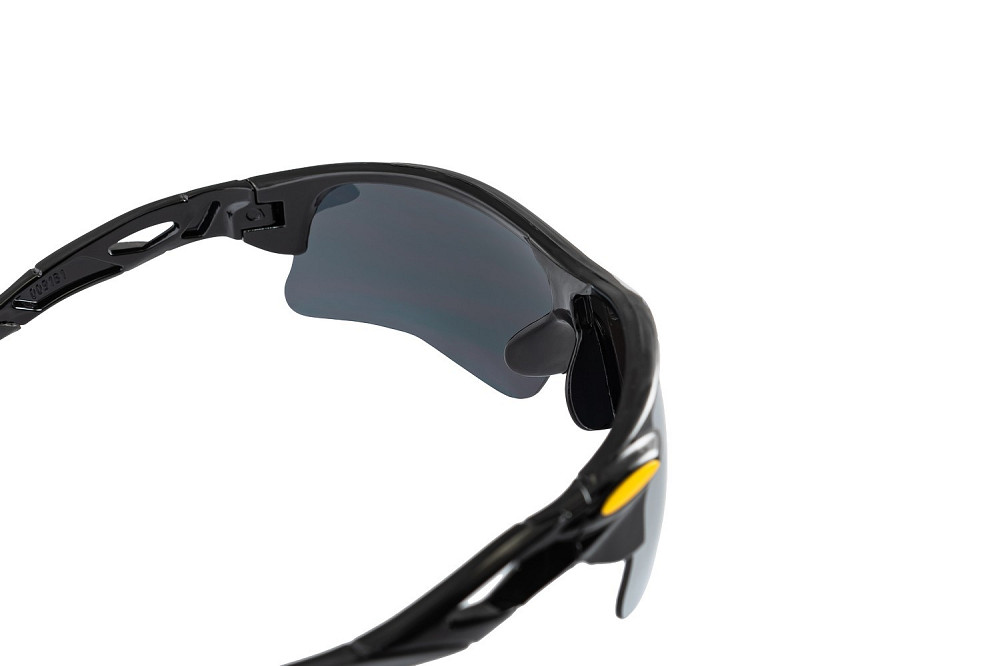 Окуляри відкриті MASTERTOOL SPORTLINE SILVER MIRROR панорамна лінза напівоправа протиковзкі дужки 82-0013 Коломия - фото 8