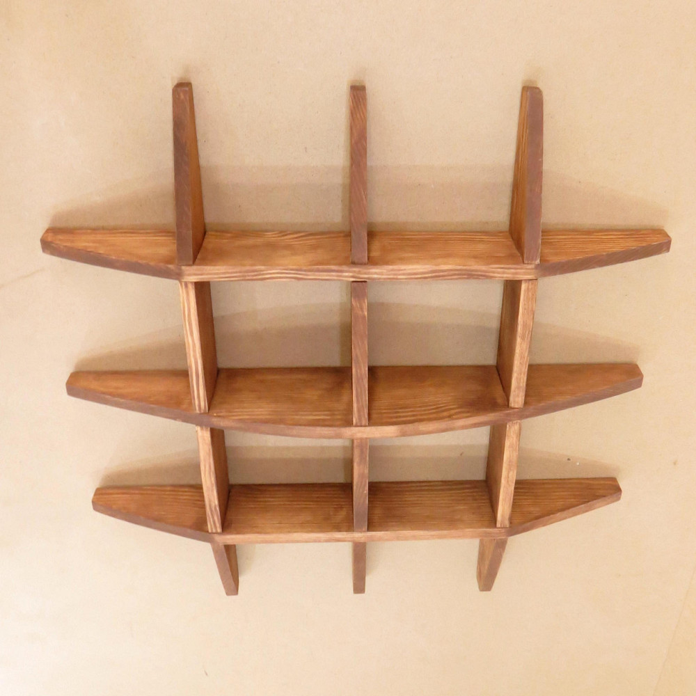 Настінна книжкова полиця "Володар" мускат Миколаїв - фото 3