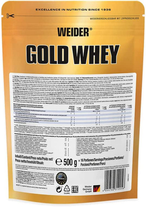 Gold Whey (молочний шоколад) 500 g Луцьк - фото 2