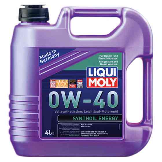Моторне масло Liqui Moly Synthoil Energy 0W-40 4л Львів