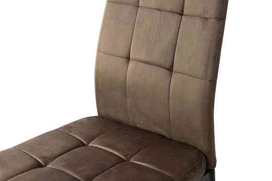 Стілець Айс, чорний/велюр тобакко Київ