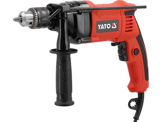 Дриль по металу від мережі 230 В YATO P= 650 Вт, з патроном під ключ для свердл Ø≤ 13 мм, макс. Ø-20 Одеса