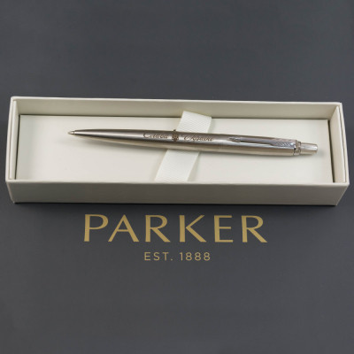 Ручка шариковая Parker JOTTER 17 UKRAINE SS CT BP Трезубец Слава Україні (16132_TR3) Винница - изображение 5