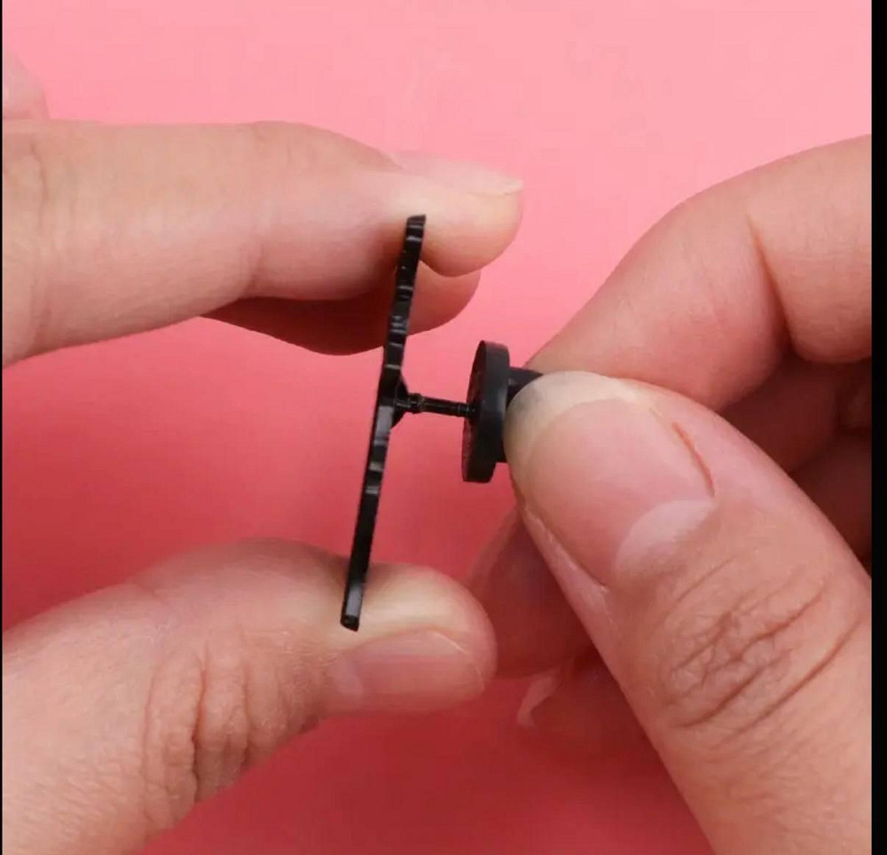 Эмалированный значок «Чёрный кот» – минималистичная брошь 3,1 см Киев - изображение 3