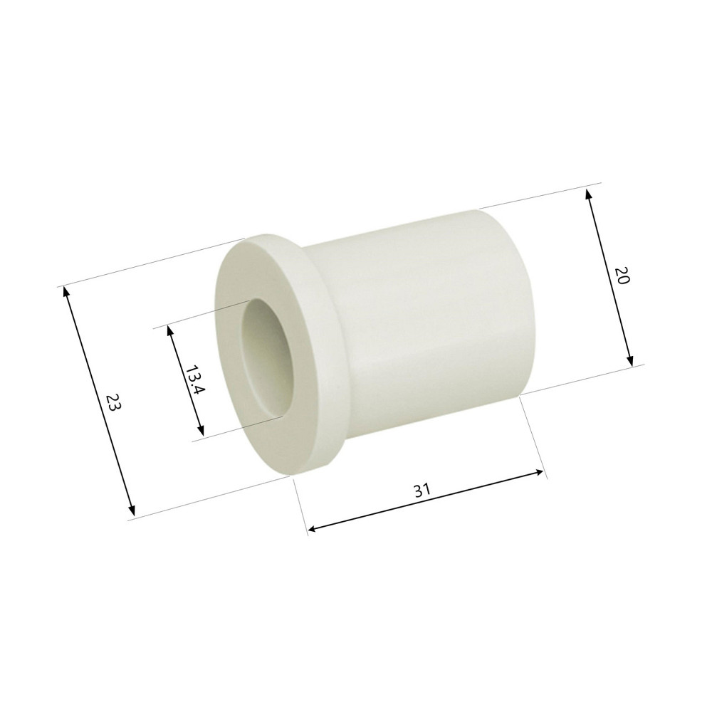 Втулка PPR Blue Ocean 20 укорочена Київ - фото 2