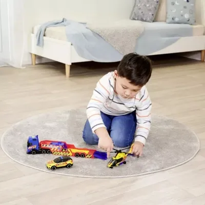 Игровой набор Dickie Toys Транспортер спасательных служб со звук. и свет. эффектами (3717005) Винница