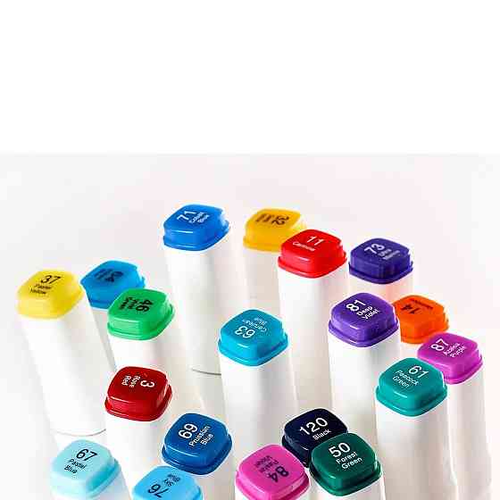 Набір якісних маркерів 60 штук Touch Smooth для скетчинга + Сквідопоп Хагі Вагі Кам'янець-Подільський