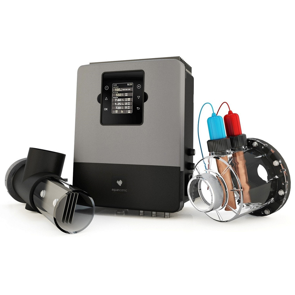 Гідролізер Hayward Aquascenic HD2 (110 м³. іонізація Cu/Ag) з функцією управління басейном Київ - фото 1