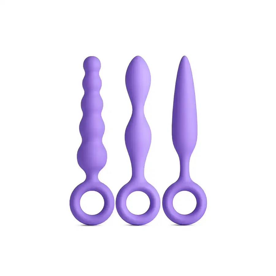Набір анальних іграшок NS Novelties INYA - Trio Kit - Purple Львів - фото 1