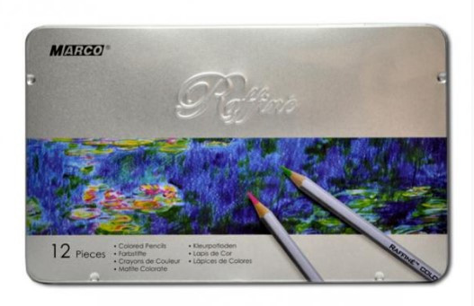 Олівці кольорові "Marco" "Raffine" в металевому пеналі  12кол. 7100-12TN шестигранні, шт Київ - фото 1