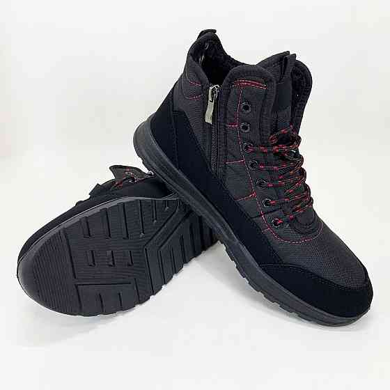 Осінньо-зимові теплі кросівки 45р 29, 5см, Фірмові кросівки зимові, Повсякденне взуття для зими TN-61 Львів