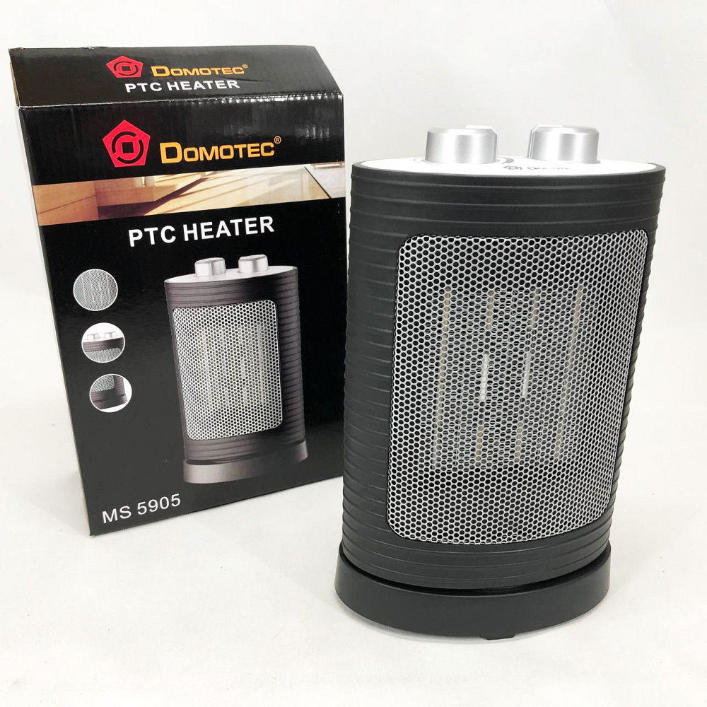 Тепловентилятори потужністю 2 кВт DOMOTEC MS-5905 1500 Вт, Електро дуйчик, DA-664 Тепловий вентилятор Київ - фото 4