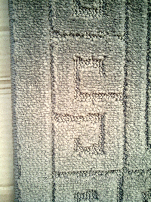 Набор ковриков для ванной и туалета серый производство Турция Харьков - изображение 2
