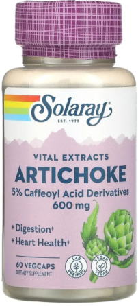 Артишок Solaray Artichoke Leaf Extract 60 капс Київ