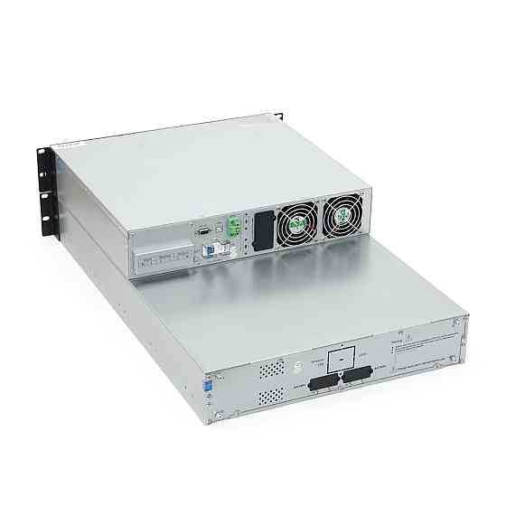 ДБЖ з правильною синусоїдою ONLINE Ritar RT-10KS-LCD,RACK 10000VA(9000Вт),192 В + батарейний блок 12V 7,5Ahх16 шт Київ