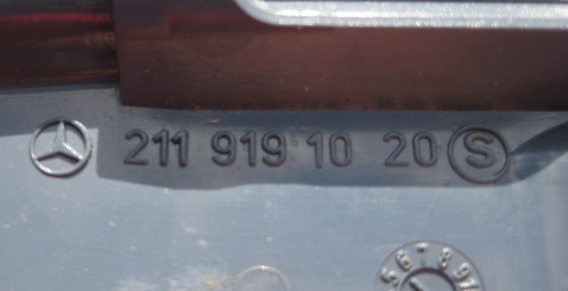 Mercedes-Benz  A2119191020 5C56 Внутрішня передня кришка санки правого сидіння синя E-Class W211 Одесса - изображение 3