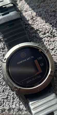 Смарт -Часы Garmin Fenix 6X Pro Solar Titanium Киев