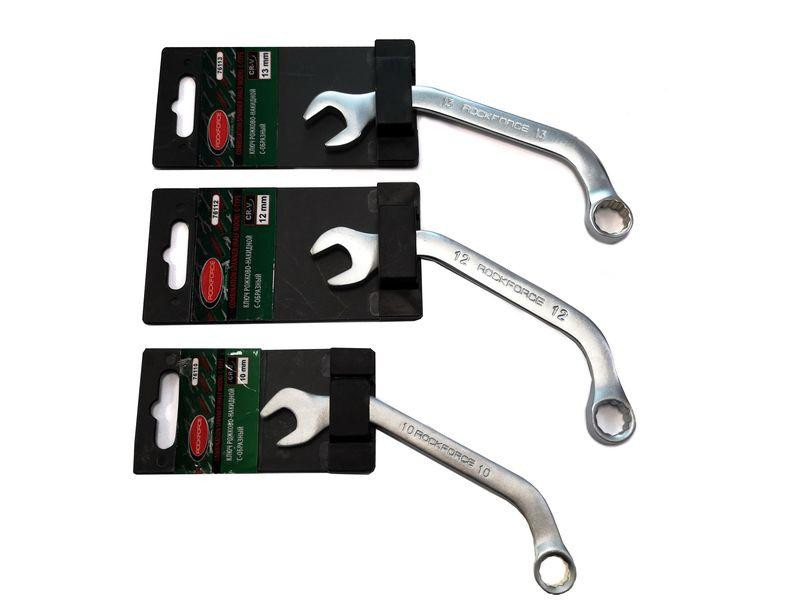 Ключ рожково-накидний С-образний 13мм на пластиковому тримачі Одеса - фото 1