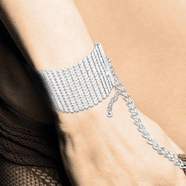 Браслеты-наручники Bijoux Indiscrets серебряные, OS Sex Aura Киев - изображение 5