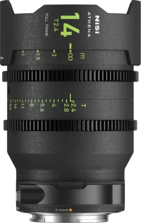 Объектив Nisi Cine Lens Athena Prime 14mm T2.4 RF-Mount Киев
