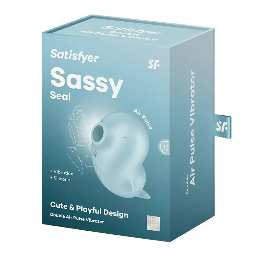 Вакуумний кліторальний стимулятор Satisfyer Sassy Seal Львів - фото 5