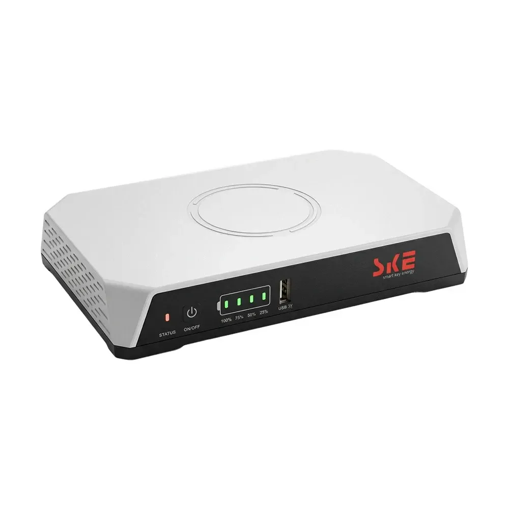 Джерело безперебійного живлення Mini UPS SKE POE-36E-LFP 24V 20000mAh 5V/9V/12V/24V/PoE, LiFePO4 4*5Ah, для роутера та оптичного Киев - изображение 4