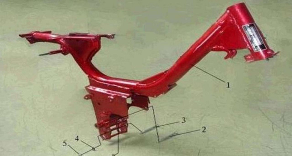 Рама на мопед мопед Дельта Мукачево - фото 1