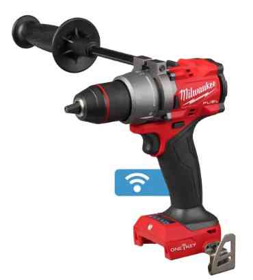 Дрель-шуруповерт с ударом аккумуляторный бесщеточный MILWAUKEE, M18 ONEPD3-0X, 158Нм (каркас, клипса для ремня, боковая ручка, HDк Одесса