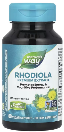 Родіола рожева від перевтоми Nature's Way Rhodiola 60 капс Київ