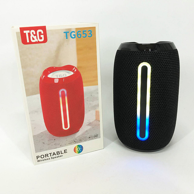 Беспроводная колонка переносная громкая TG653, Колонка с функцией зарядки, AK-150 Колонка-динамик bluetooth Киев - изображение 9