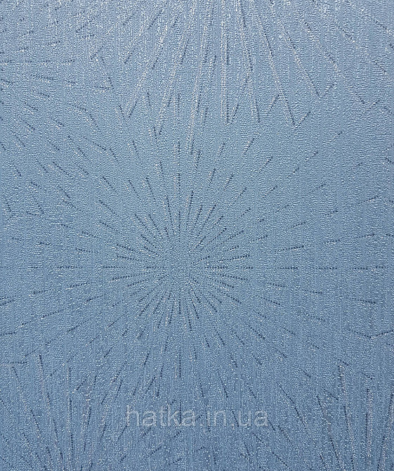 Шпалери вінілові на флізеліні AS creation The Bos 0.53х10 геометрія сережка сріблясті блакитні 3д Київ - фото 3