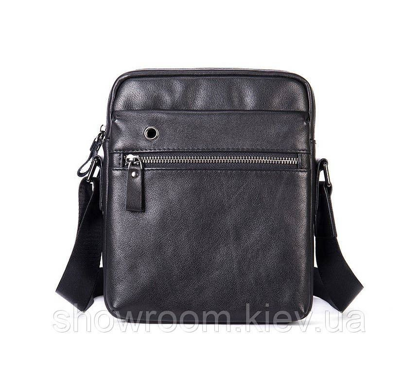 Сумка мужская кожаная на плечо Leather Collection (5051) Киев - изображение 2
