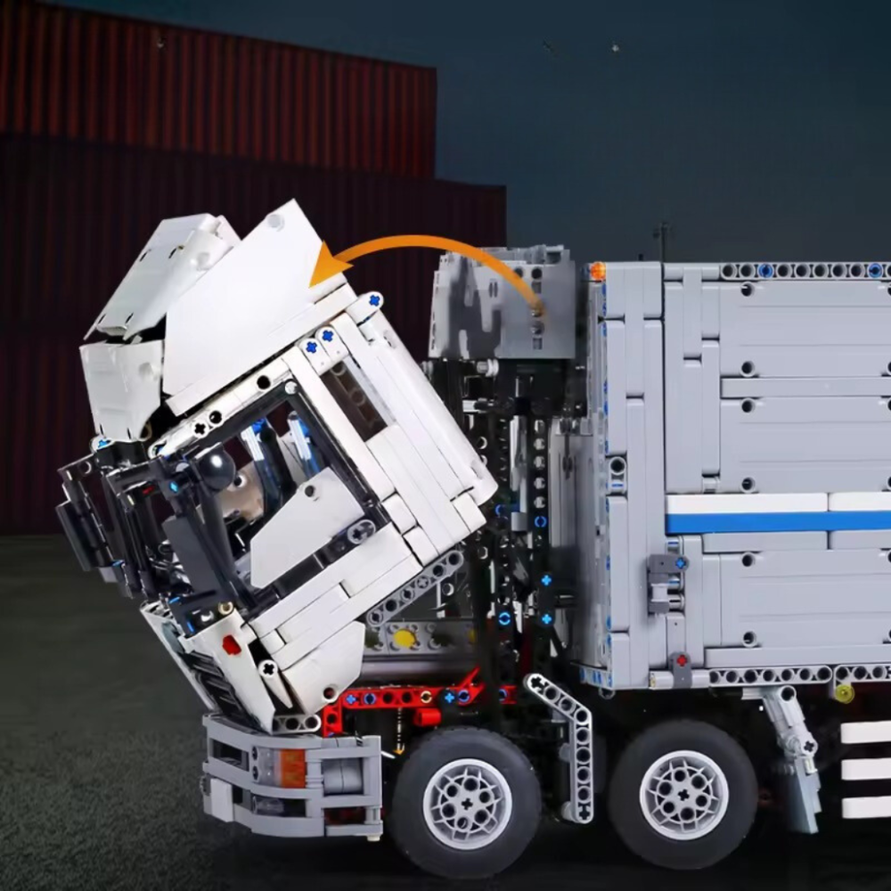 Конструктор детский тягач с прицепом с дистанционным управлением фура грузовик на 4166 деталей Каменец-Подольский - изображение 6