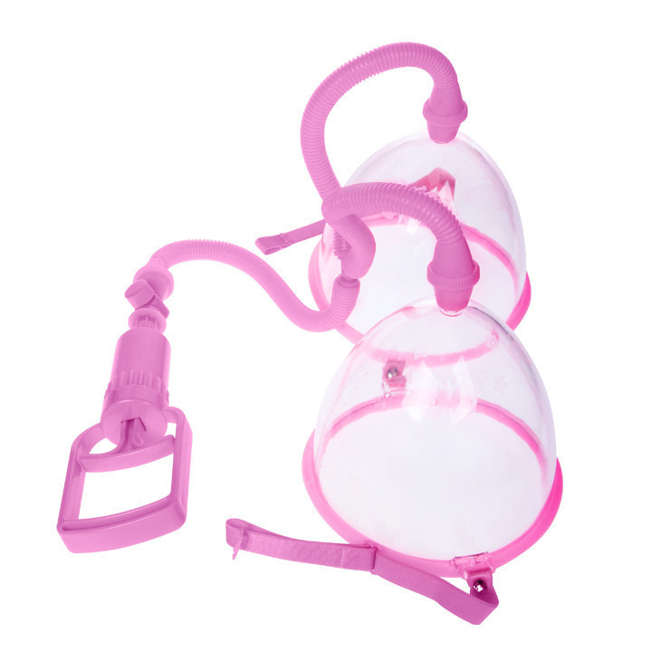 Вакуумна помпа для грудей - Breast Pump Enlarge With Twin Cups Sex Aura Київ - фото 3