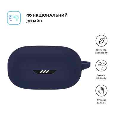 Чехол для наушников Armorstandart Hang Case для JBL Live Pro 2 Dark Blue (ARM80440) Винница