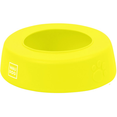 Посуда для собак WAUDOG Silicone Миска-непроливайка 1 л желтая (50798) Винница - изображение 3