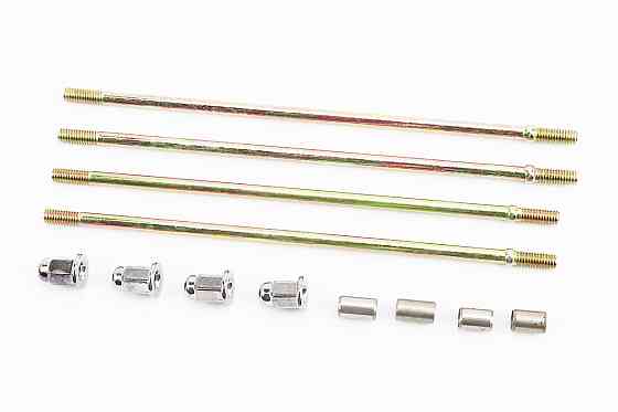 Шпилька двигуна к-кт 70cc (193мм-2шт, 186мм-2шт) + гайки, втулки Київ