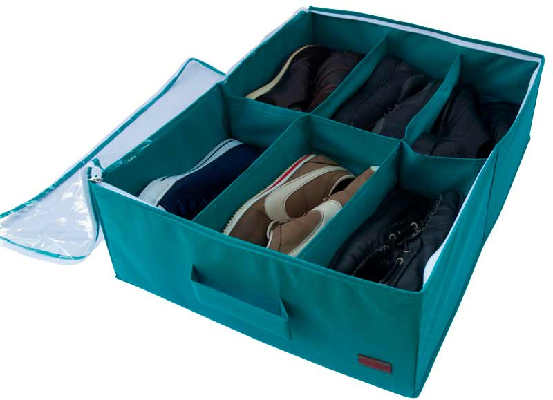 Органайзер для зберігання взуття на 6 пар Lzr-O-6 (Лазур) Суми - фото 2