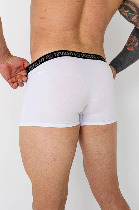Чоловічі труси-боксери TotalFit TM1-KHL10 4XL, Чорний, Білий, Червоний Київ - фото 5