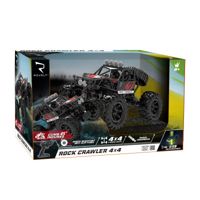Радиоуправляемая игрушка Revolt Rock Crawler 4x4, светящиеся фары, 3.7В/1200 мАч (TG1021) Винница - изображение 3