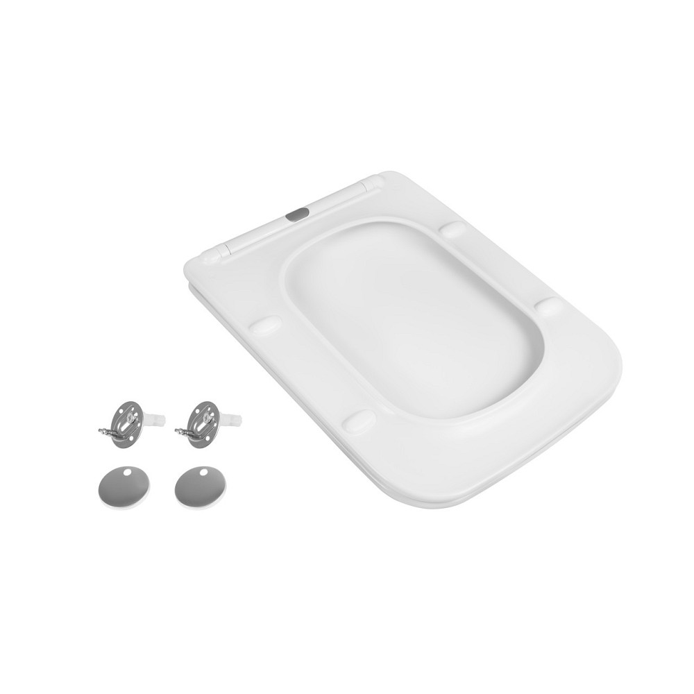 Сиденье для унитаза Qtap Kalao с микролифтом Slim QT08991213AW Киев - изображение 6