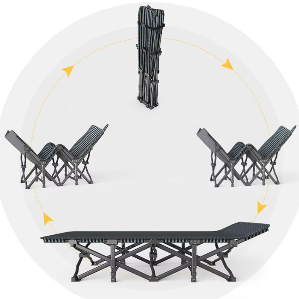Розкладне ліжко-шезлонг WCG CC-S01 з матрацом Київ - фото 6