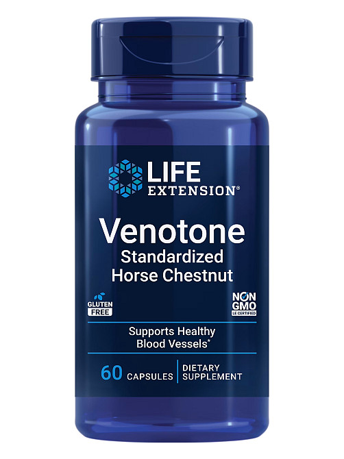Venotone, Standardized Horse Chestnut, 60 Capsules (250 mg per Capsule) Луцьк - фото 1