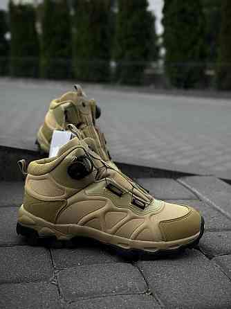 Демисезонные военные ботинки койот, прошитые тактические ботинки для города, службы и сложной местности Львов