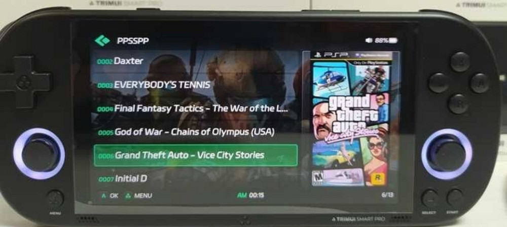 Портативна ігрова PSP приставка Trimui Smart Pro 64GB Black Play Stati Харків - фото 5