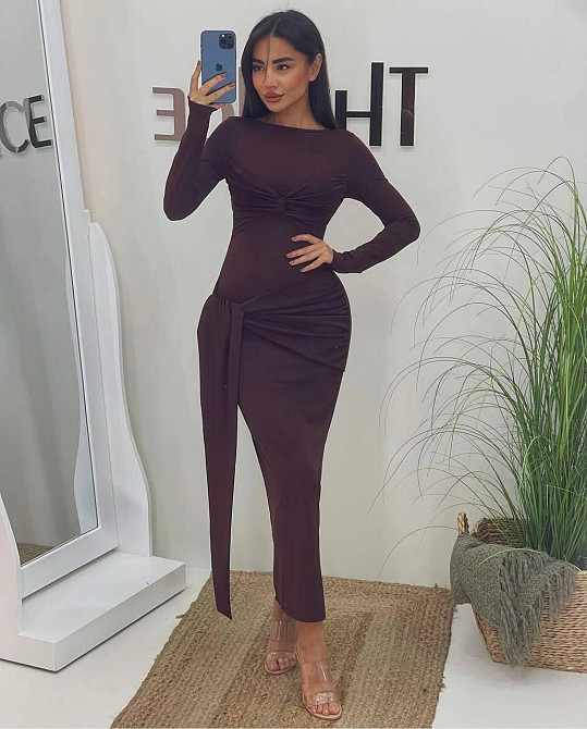 Жіноча стильна романтична сукня крепдайвінг Одеса - фото 4