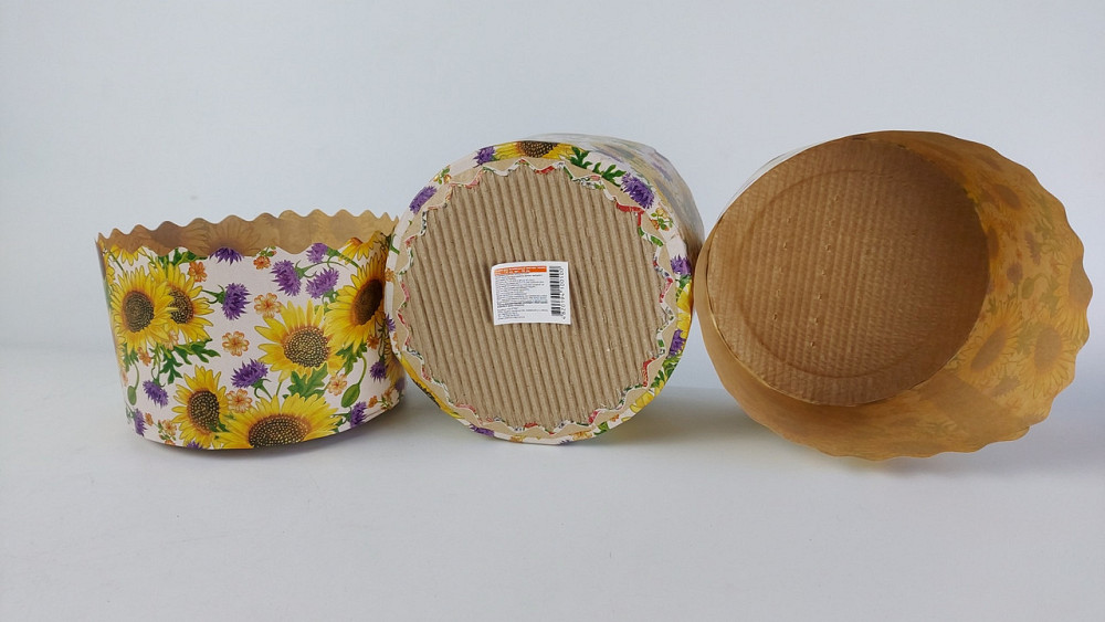 Форми для Пасок 400 гр d130 h85 Квіти 50 шт/пач. Харків - фото 4