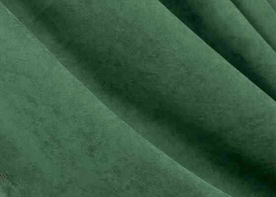 Комплект штор VR-Textil Микровелюр Petek 200х270 2шт и Тюль 600х270 1709ш-1153т Зеленый с белым 71-032/7 Киев