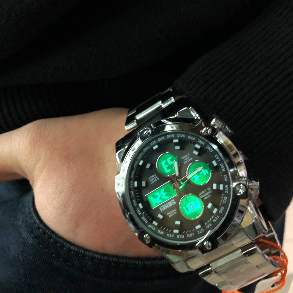 Солідні чоловічі годинники, Чоловічі годинники браслет на ланцюжку на подарунок ZJ-33 Івано-Франківськ - фото 2