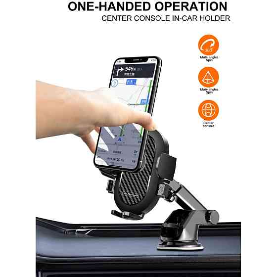 Автотримач для телефону WUW-Z32 black (6972573336296) Київ